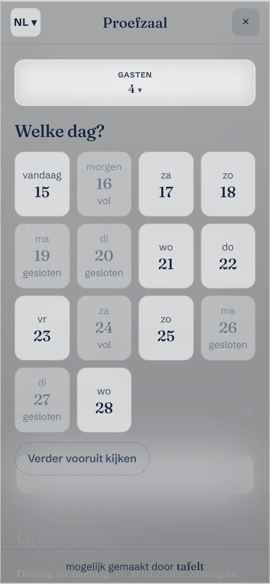 Na één tik: de boekflow op dezelfde pagina